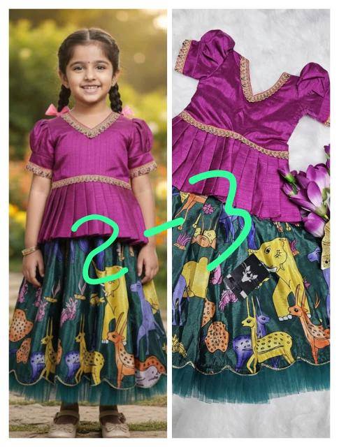 KiDS LEHENGA and GOWNS Kids clothing manufacturers